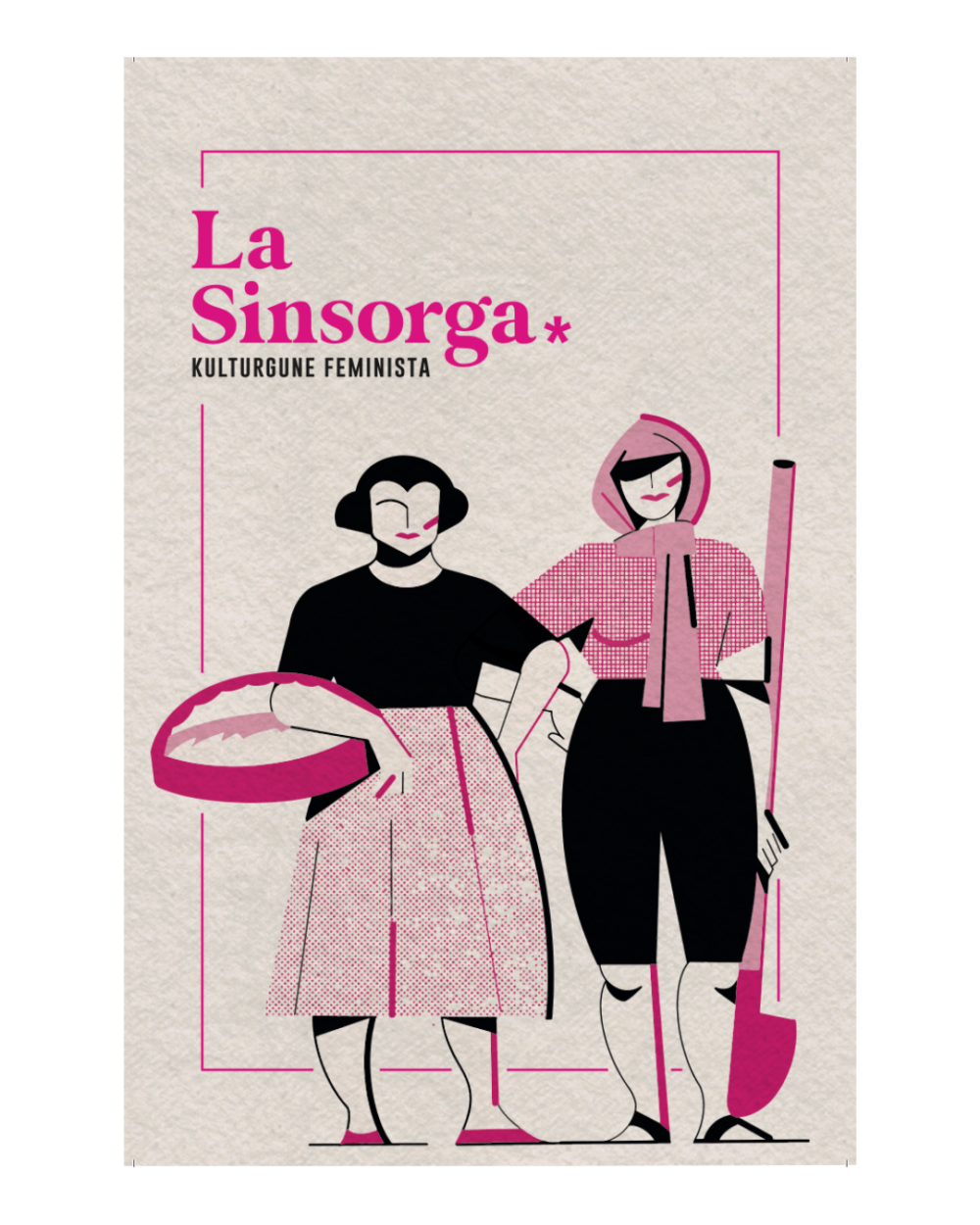 Postal - La sardinera y la minera