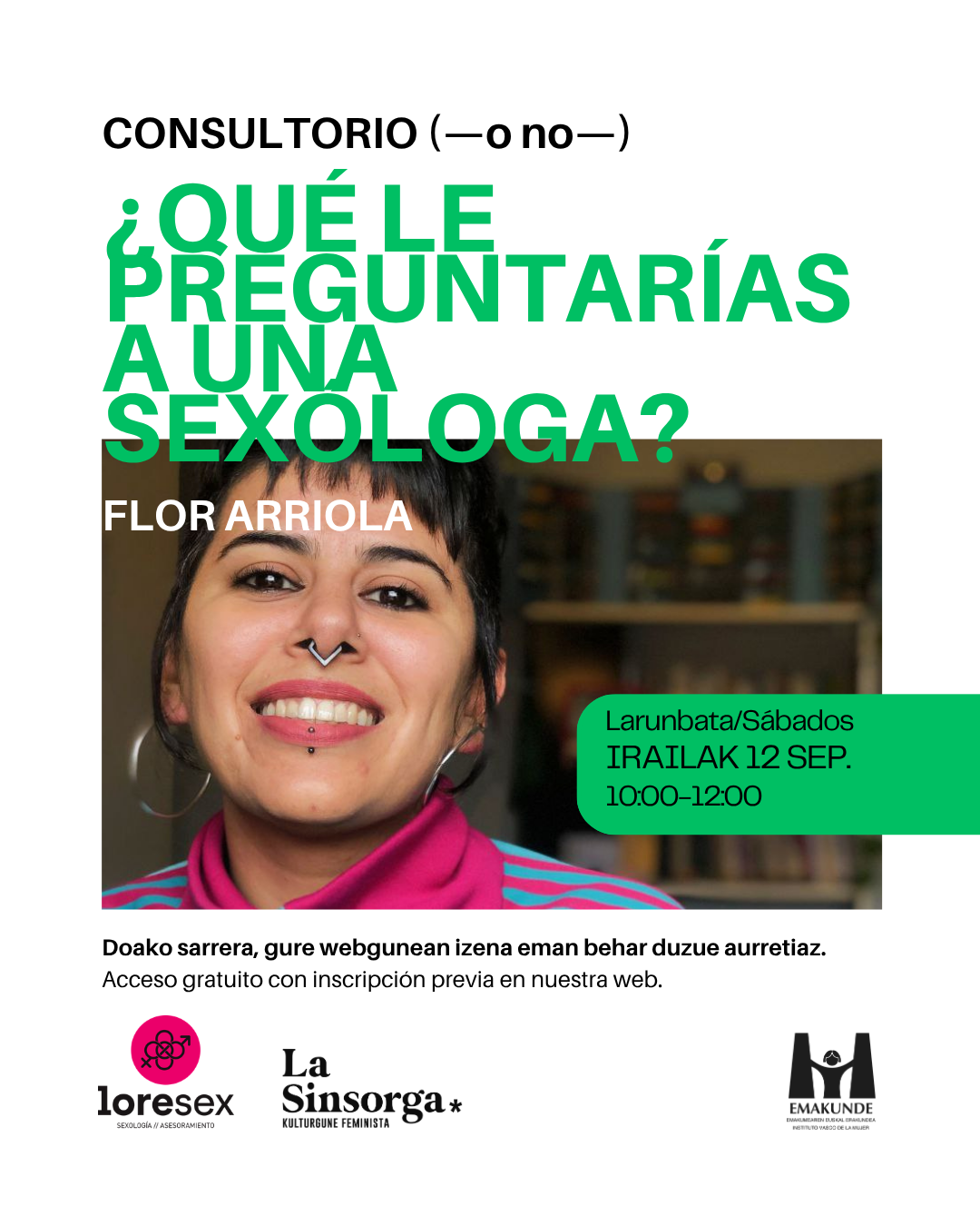 ¿Qué le preguntarías a una sexóloga? DESAYUNO y CONSULTORIO (—o no—) con Flor Arriola