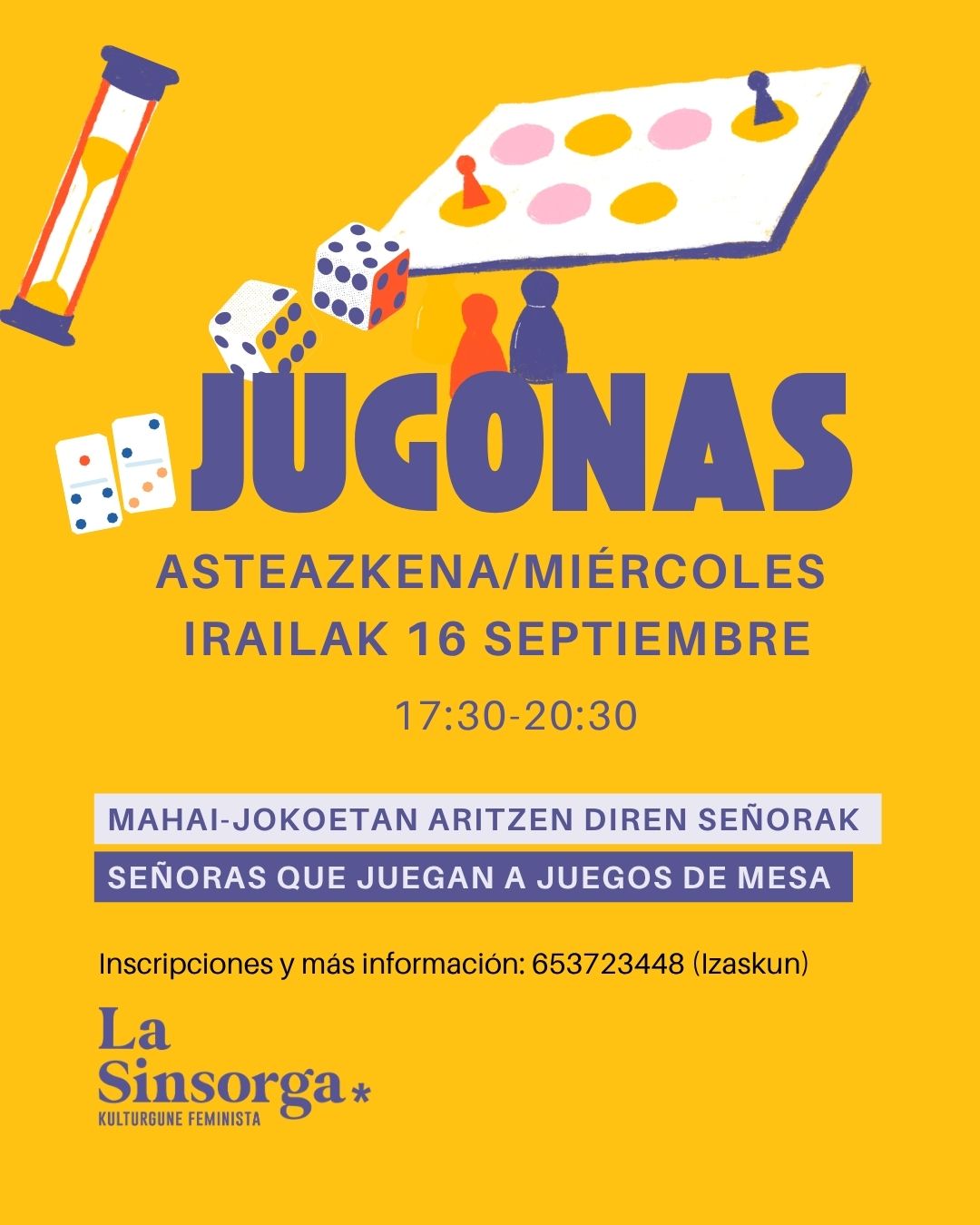 Jugonas: Ladies who play board games.